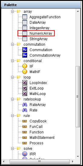 NumericArray Math Variable in the Rules Palette